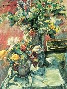 Lovis Corinth, Flieder und Tulpen